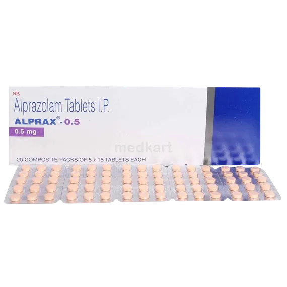 alprax 0.5mg tablet 15's